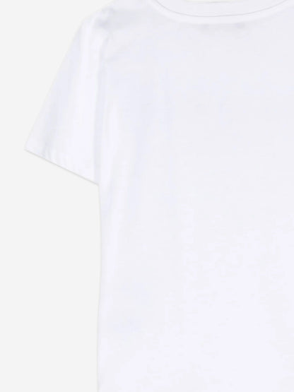 Balmain Kids Logo T-Shirt in White