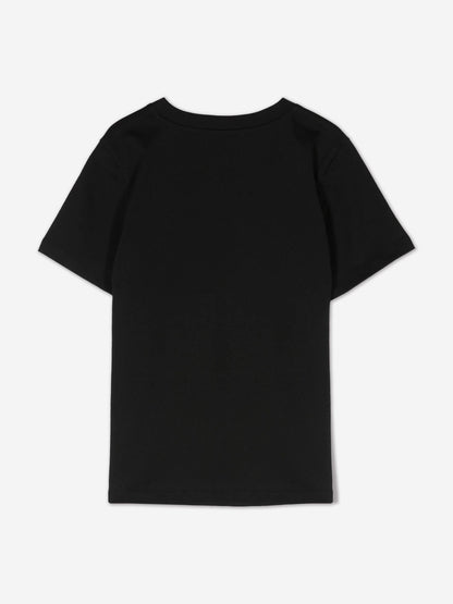 Balmain Kids Logo T-Shirt in Black