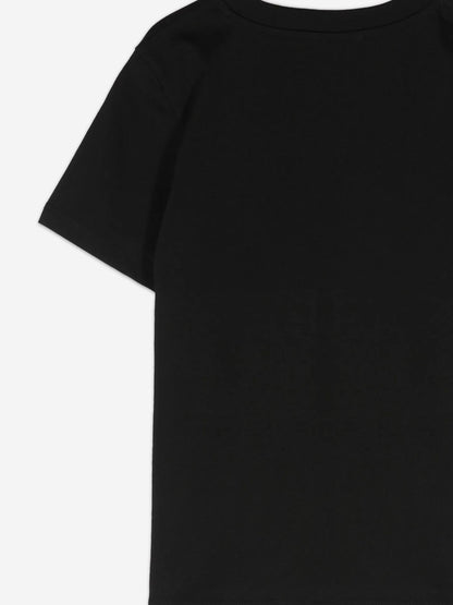 Balmain Kids Logo T-Shirt in Black