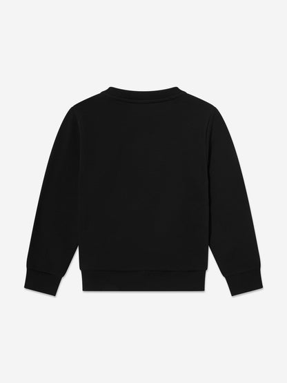 Balmain Kids Logo Sweatshirt in Black