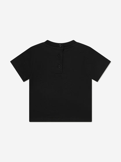 Balmain Baby Logo T-Shirt in Black