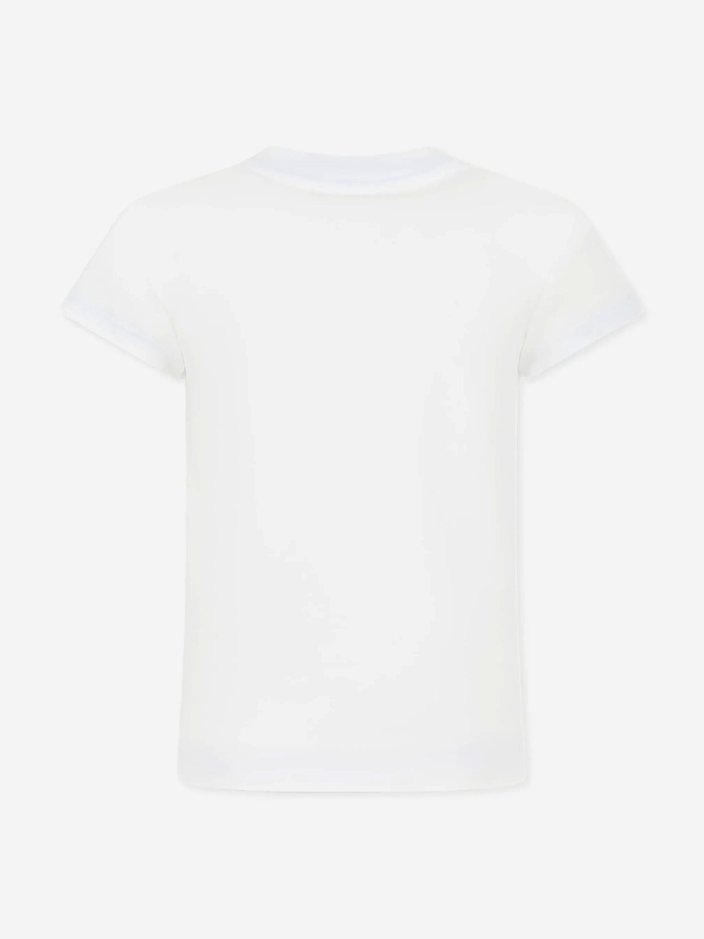 Balmain Girls Logo T-Shirt in White