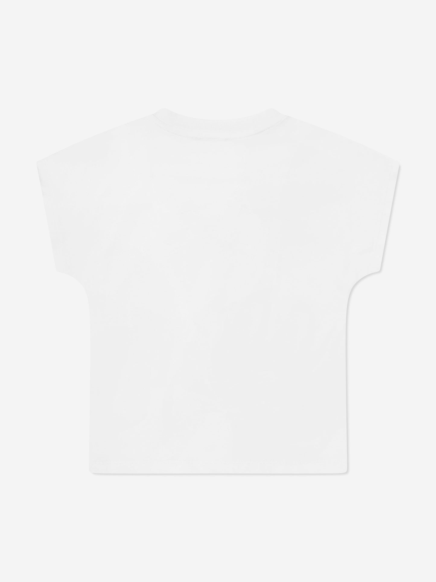 Balmain Girls Logo T-Shirt in White
