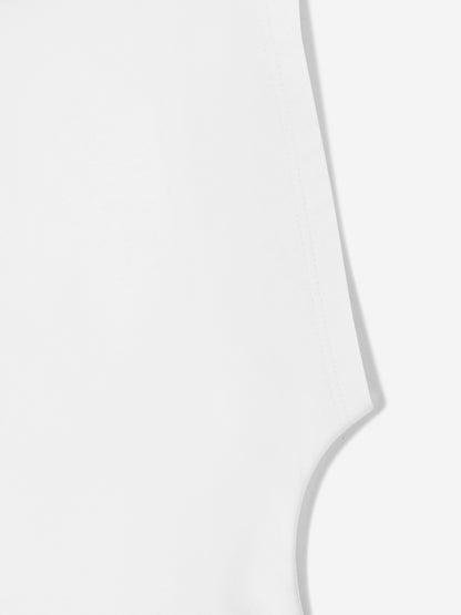 Balmain Girls Logo T-Shirt in White