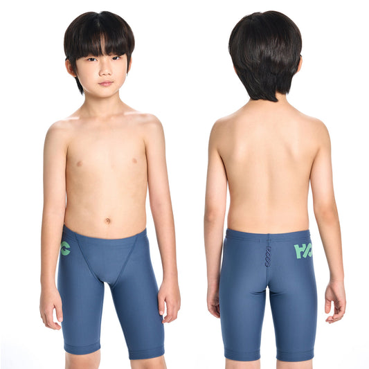 男童藏蓝色专业泳裤