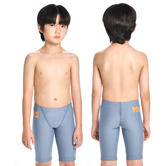 男童浅蓝色专业泳裤