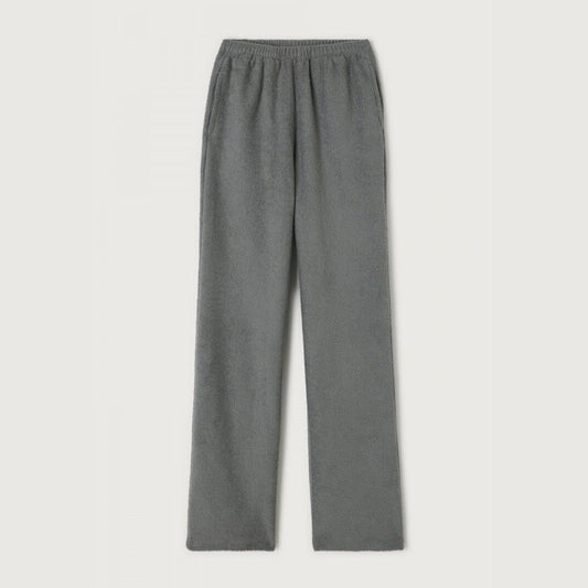 女士深灰色棉长裤