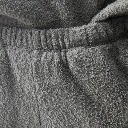 女士深灰色棉长裤