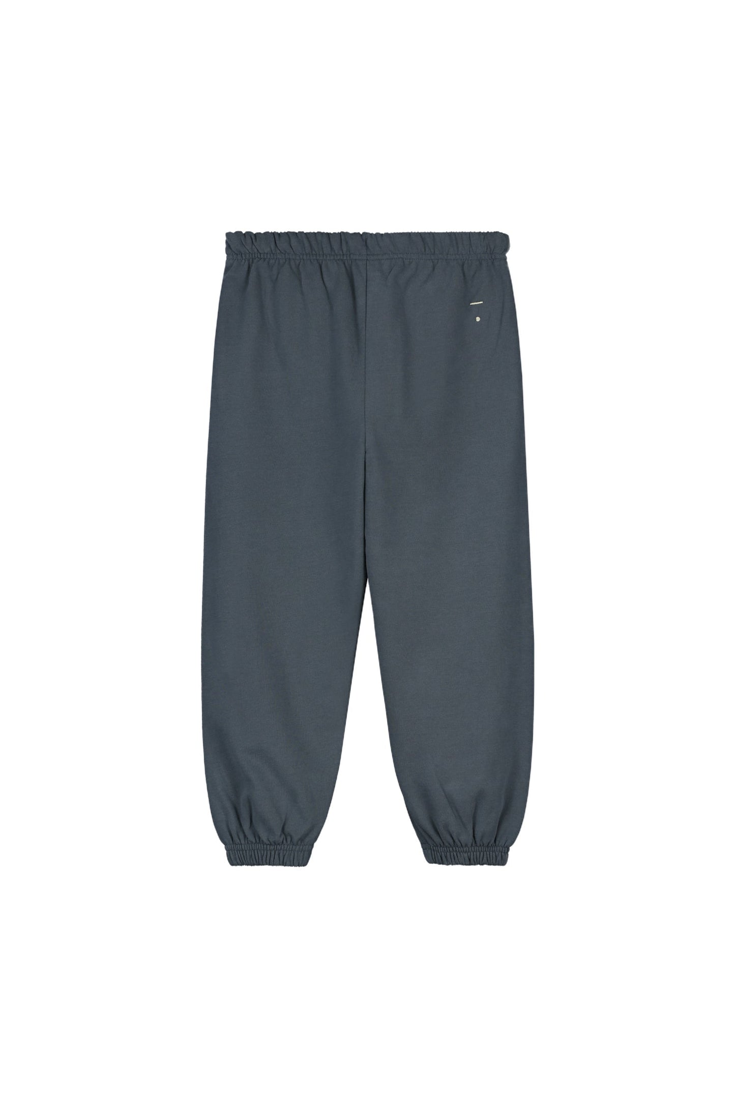 儿童蓝灰色棉长裤