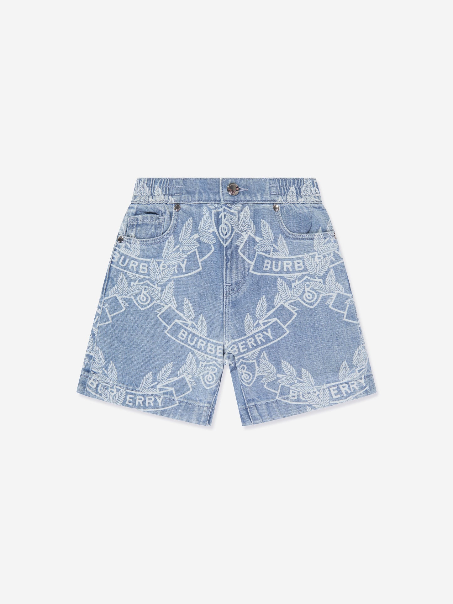 男童蓝色 Castiel Crest 短裤