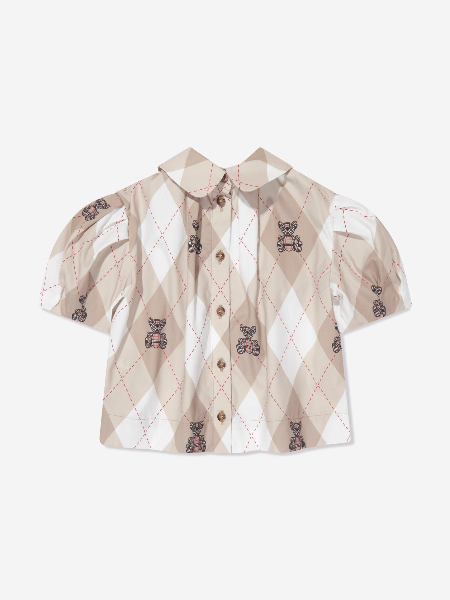 女童 Ada Argyle 衬衫（浅黄色）