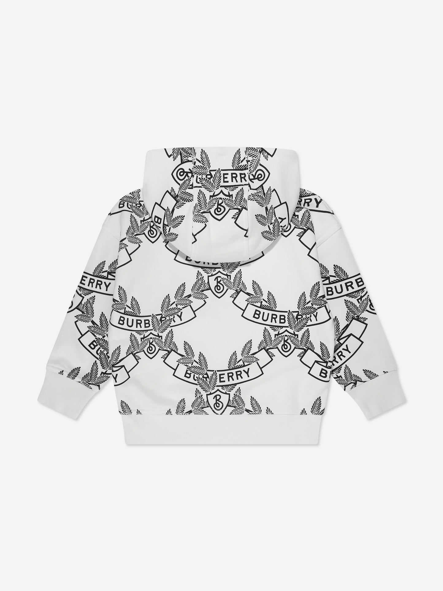 男童 Talbot Crest 白色连帽衫