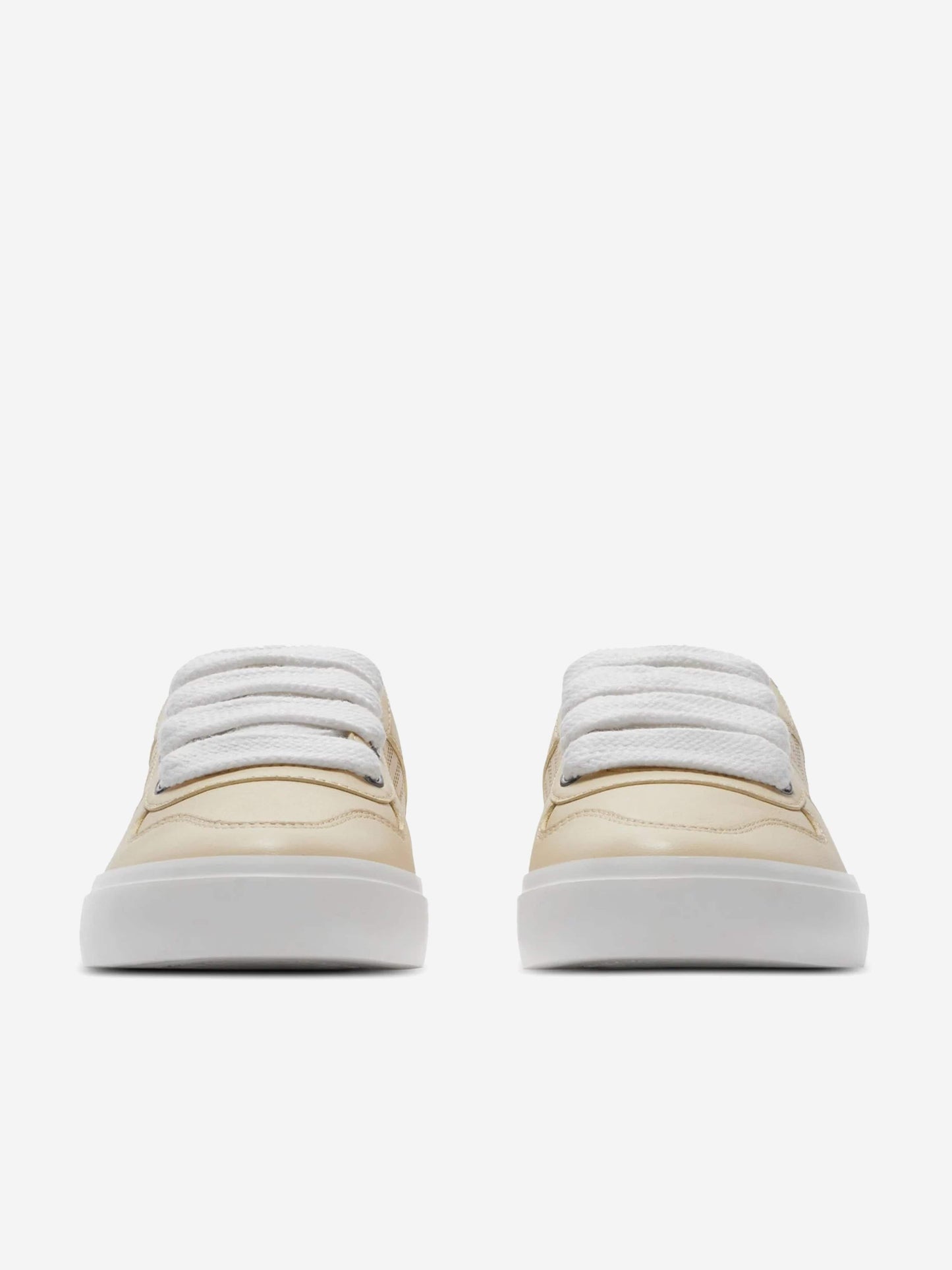 Burberry Kids Noah 运动鞋 (米色)