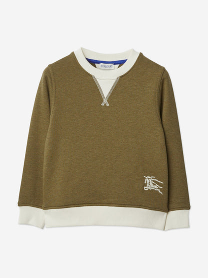 男童 EKD Box Logo 绿色运动衫