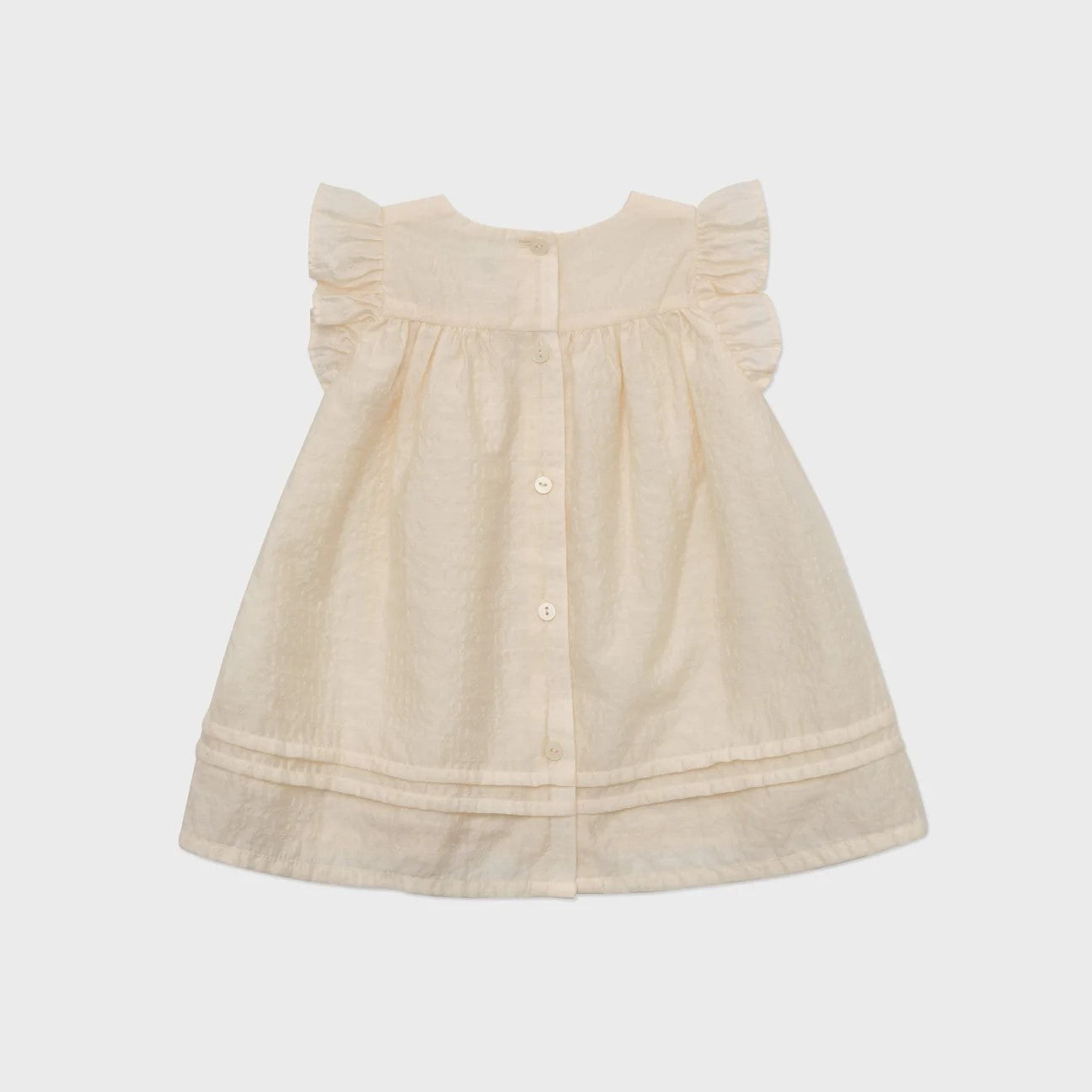 女婴浅桃色连衣裙