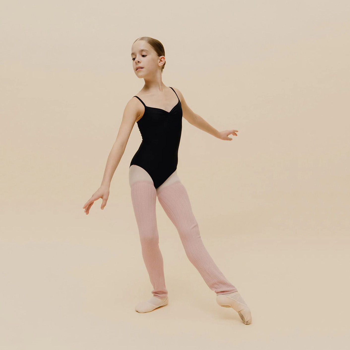 儿童粉色芭蕾舞护腿(Ballet Core - KIDS leg warmers)