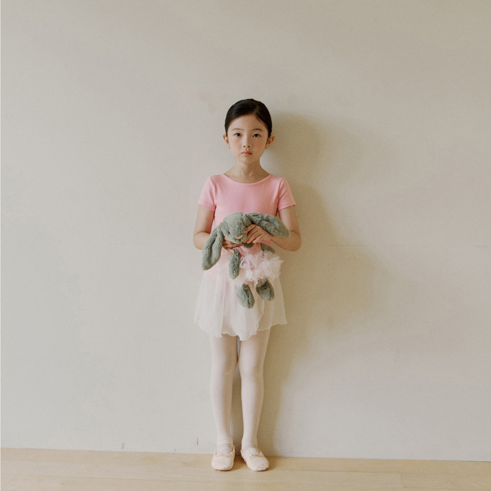 女童粉色芭蕾舞连体衣