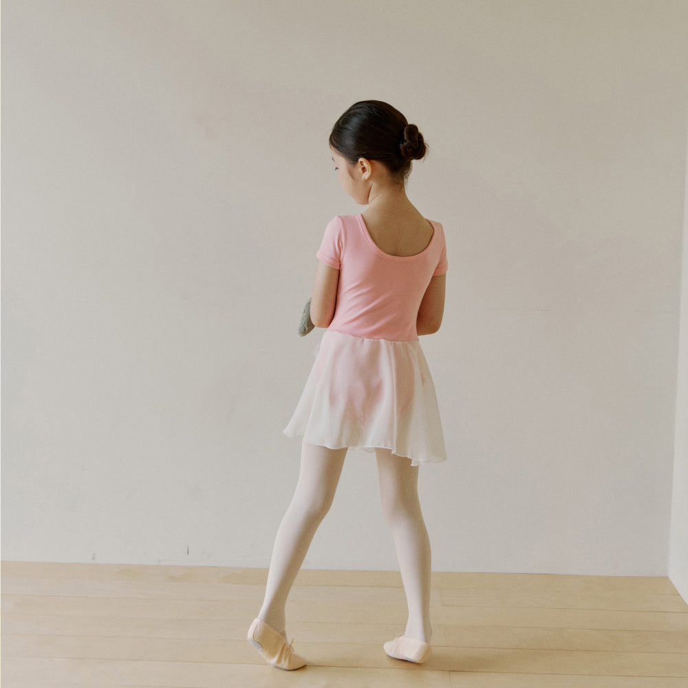 女童粉色芭蕾舞连体衣