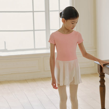 女童粉色芭蕾舞连体衣
