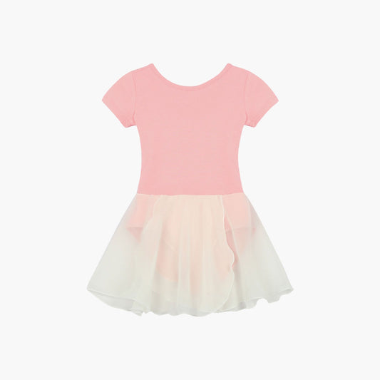 女童粉色芭蕾舞连体衣