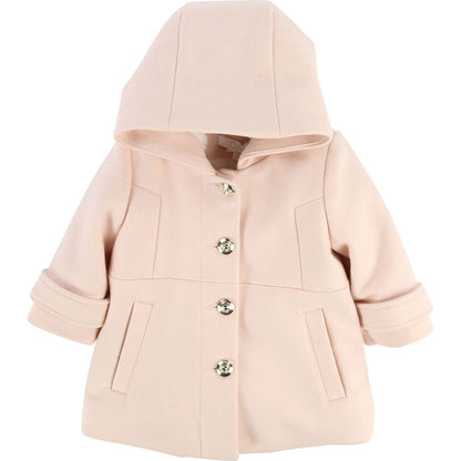 Baby Girls Light Pink Laine Coat