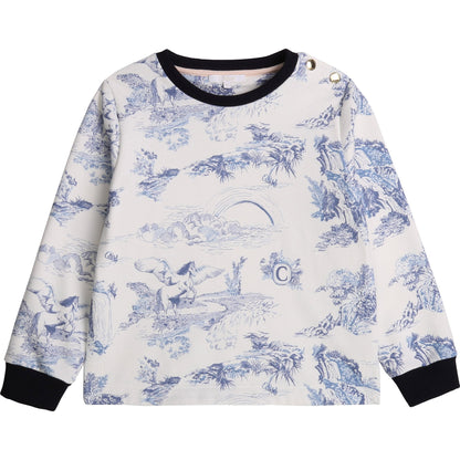 Girls Cotton Sweatshirt