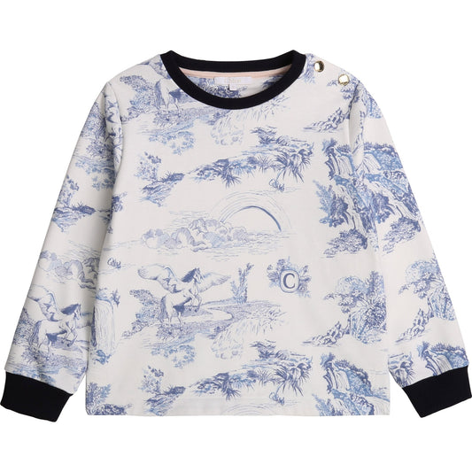 Girls Cotton Sweatshirt