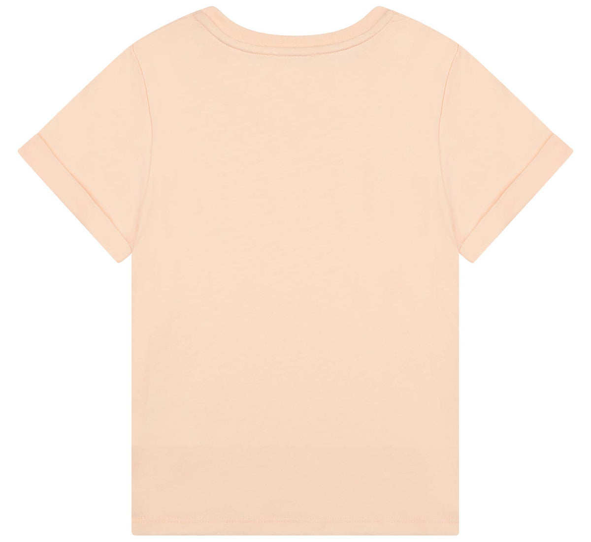 女童粉色Logo棉T恤