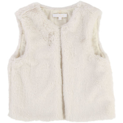 Girls Denim Blue Cotton Coat