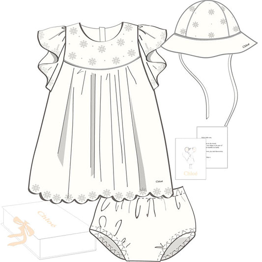 ENS.ROBE+BLOOMER+CHAPEAU