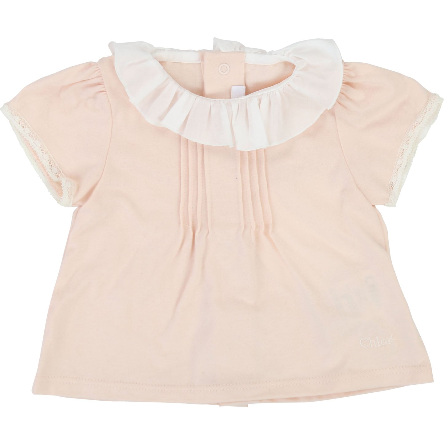 Baby Girls Light Pink Cotton Sets