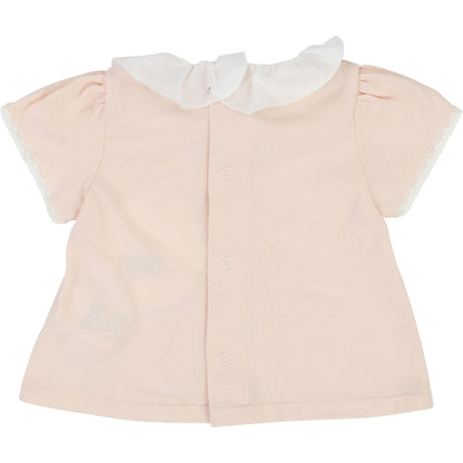 Baby Girls Light Pink Cotton Sets