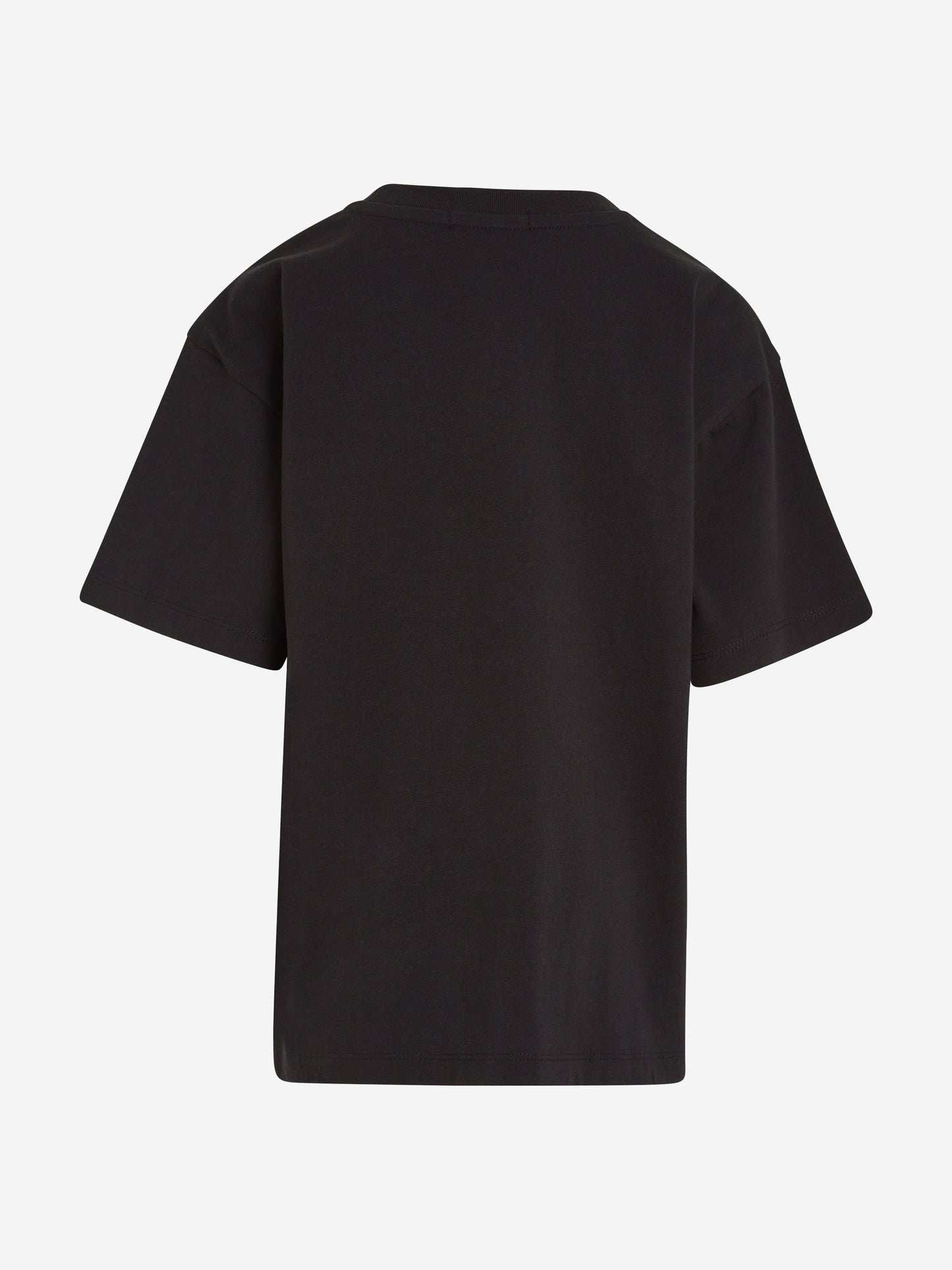 Calvin Klein Boys Hyper Real Monogram T-Shirt in Black