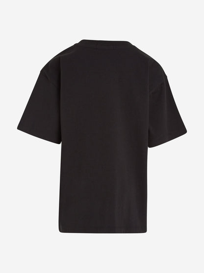 Calvin Klein Boys Hyper Real Monogram T-Shirt in Black