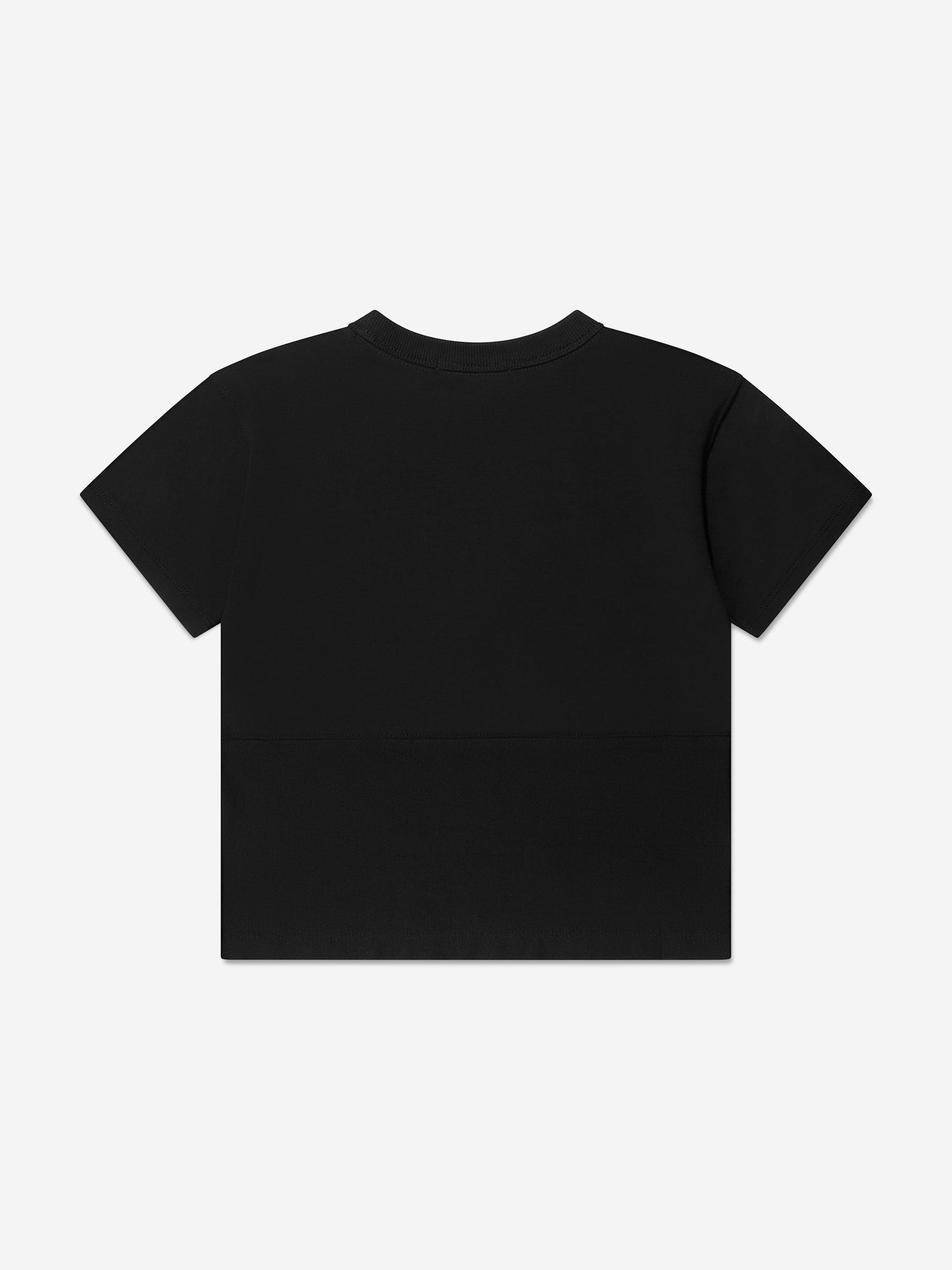 Calvin Klein Boys Towelling Mono Terry Top in Black