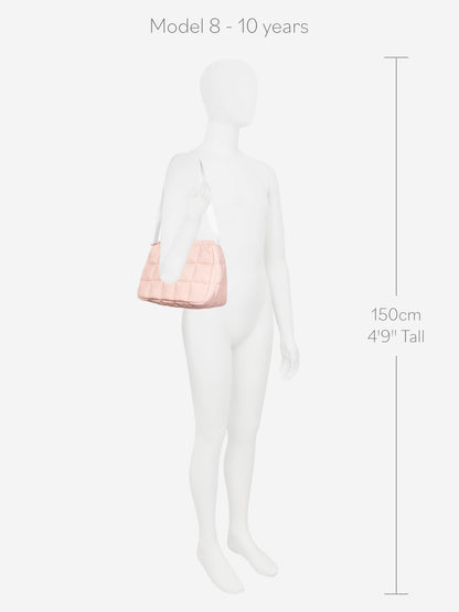 Calvin Klein Kids Quilted Shoulder Bag in Pink