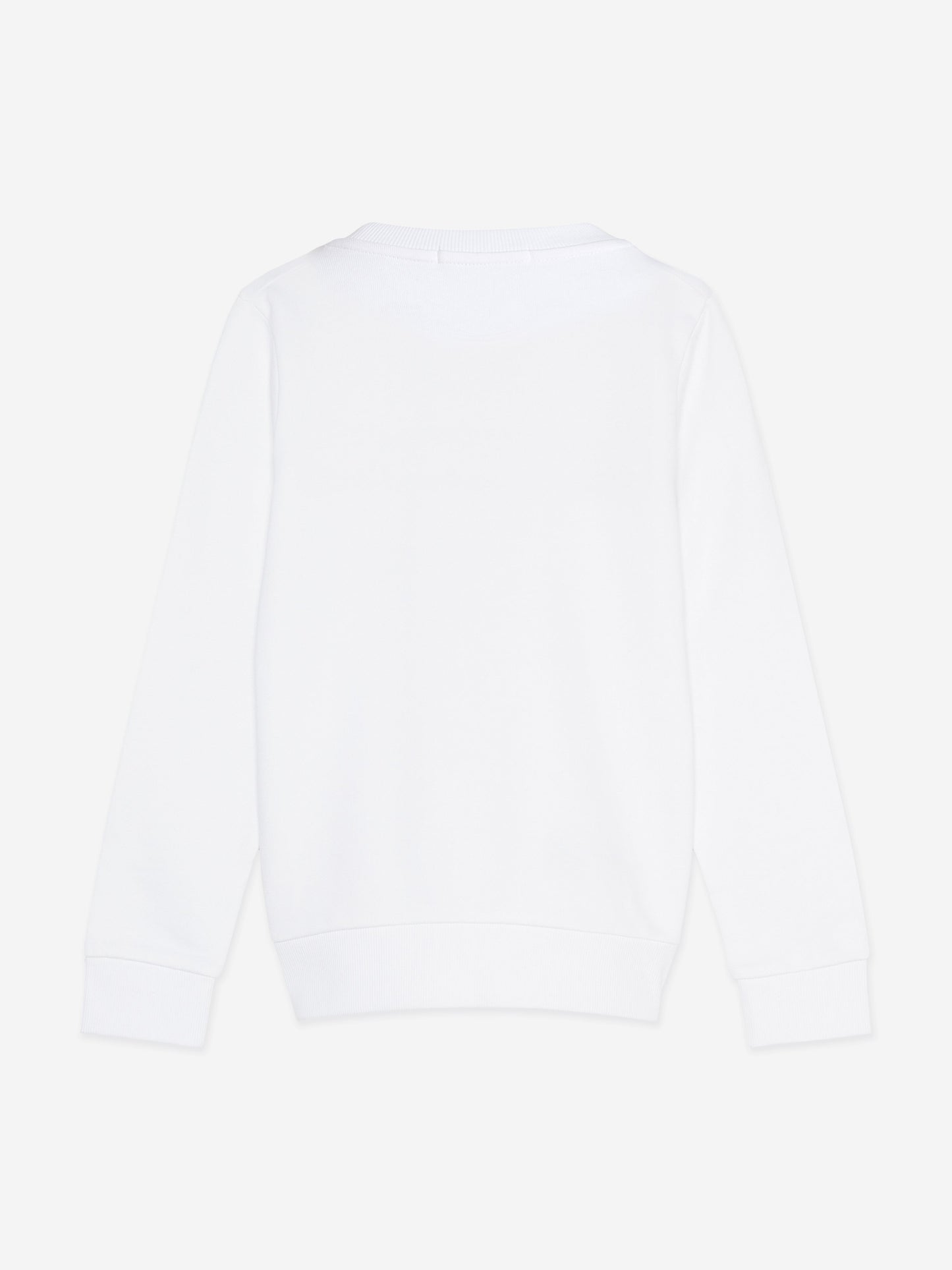 Calvin Klein Kids Logo Sweatshirt in White