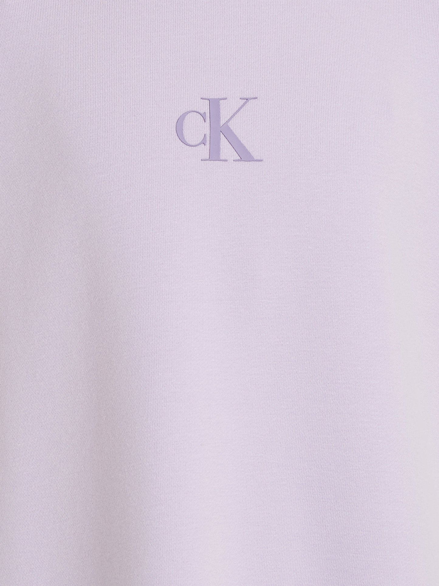 Calvin Klein Girls CK Logo Fit Flare Dress in Purple