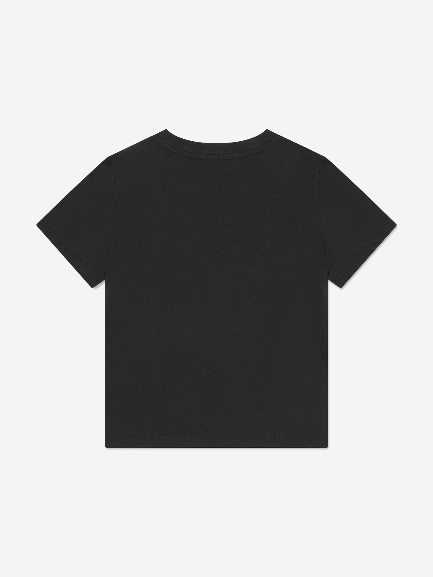 Calvin Klein Boys Pixel Logo Relaxed T-Shirt in Black