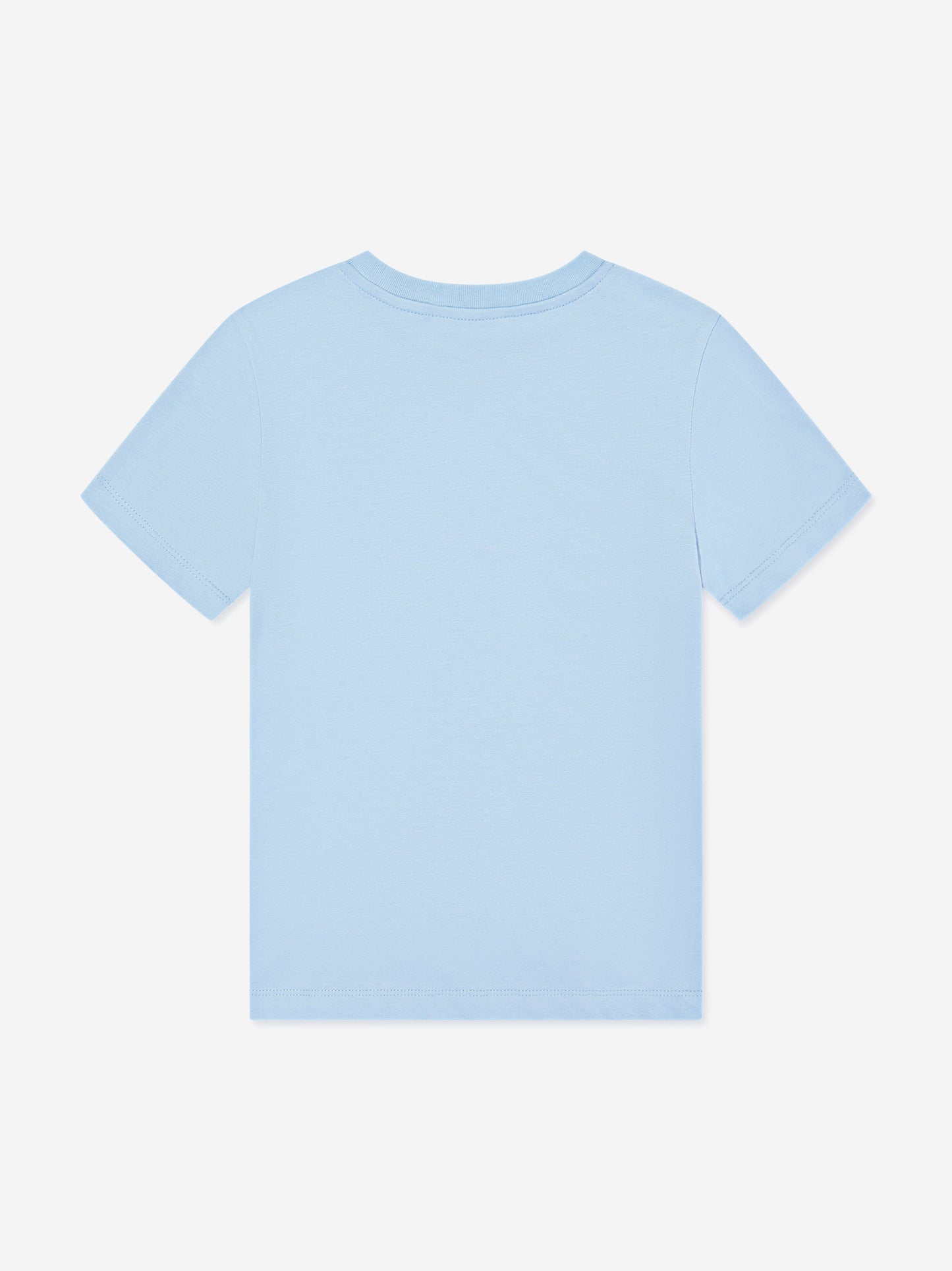 Calvin Klein Boys CKJ Stack Logo T-Shirt in Blue