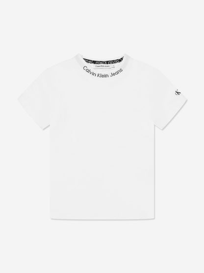 Calvin Klein Boys Intarsia 2 Pack T-Shirt Set in Multicolour