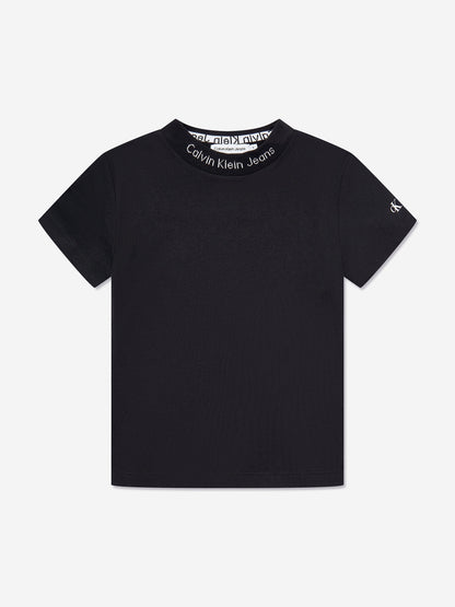Calvin Klein Boys Intarsia 2 Pack T-Shirt Set in Multicolour