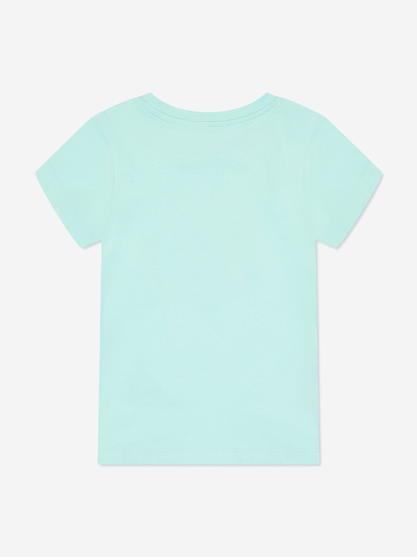 Calvin Klein Girls Micro Monogram Top in Blue
