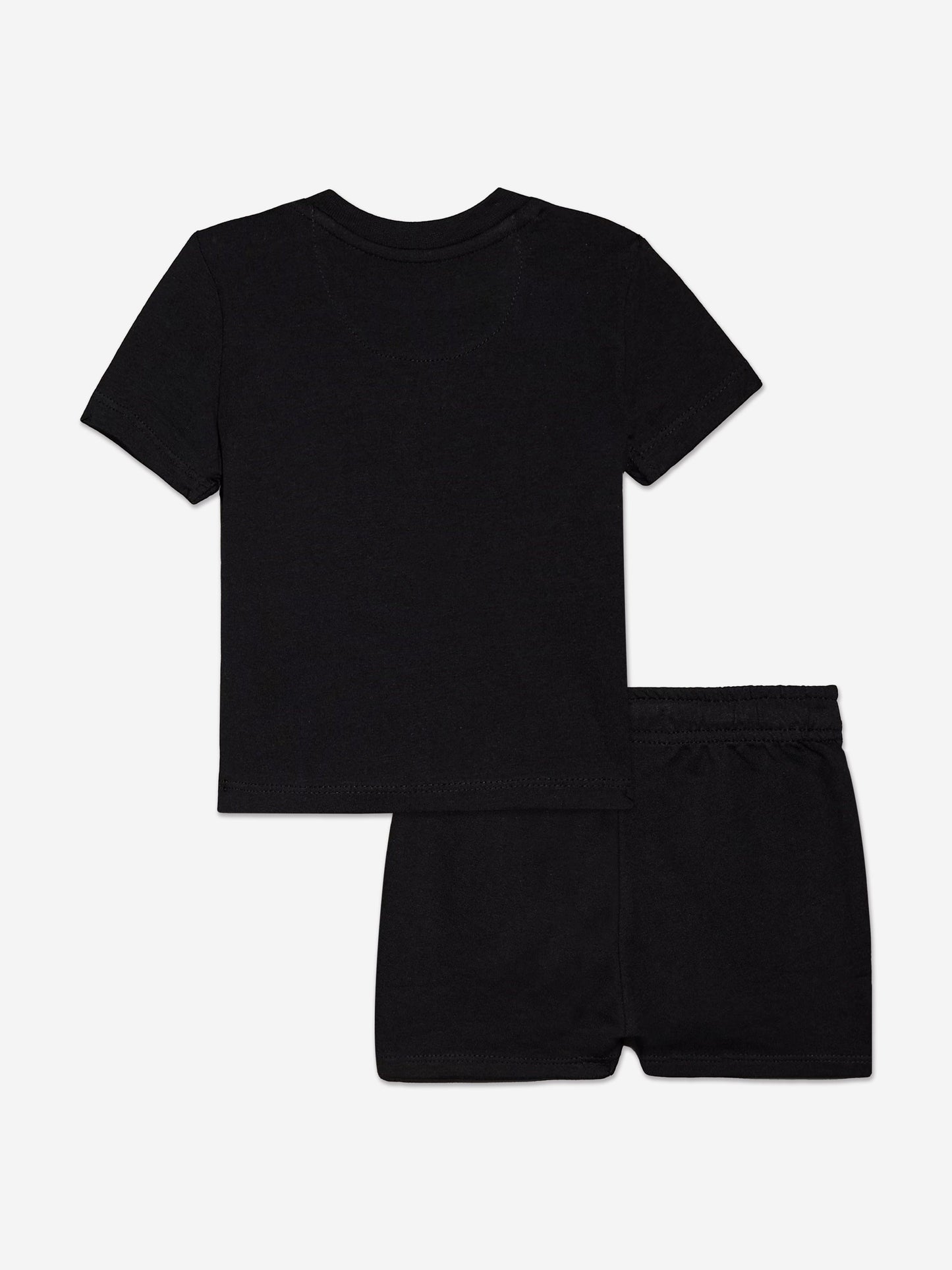 Calvin Klein Baby 渐变色徽标短裤套装（黑色）