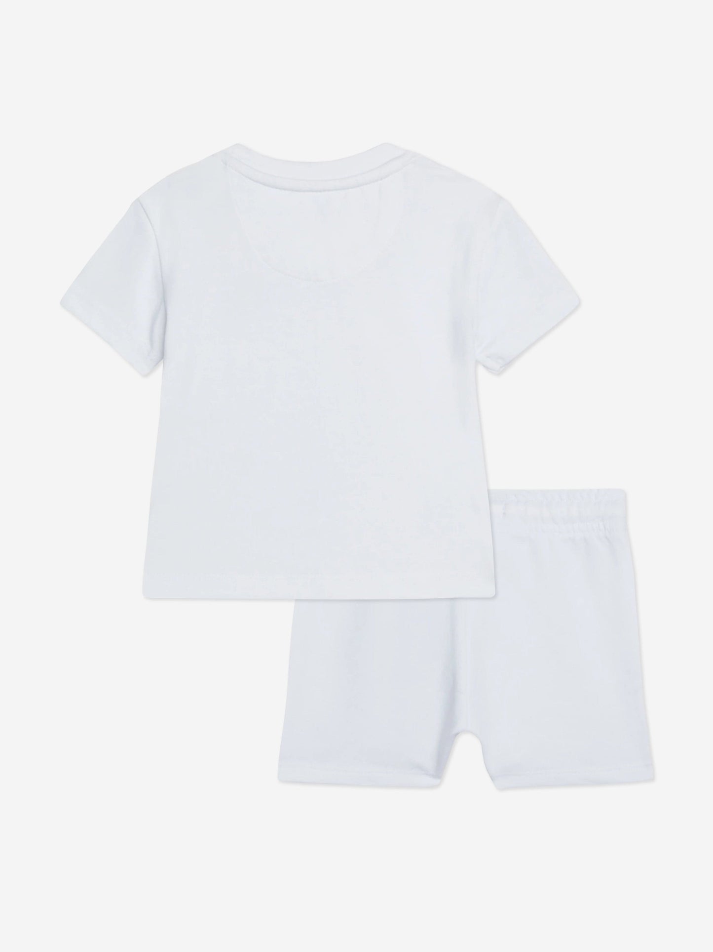 Calvin Klein Baby Monogram Logo 短裤套装（白色）
