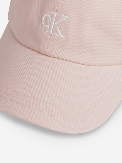 Calvin Klein Kids Monogram Baseball Cap in Pink