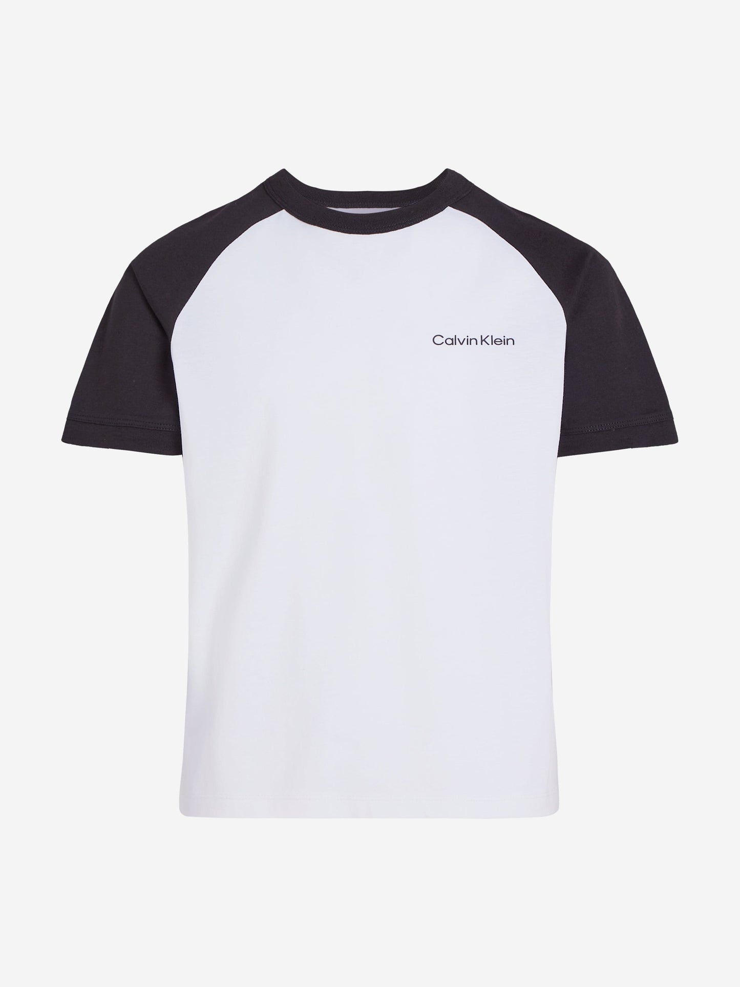 Boys Colourblock T-Shirt in White
