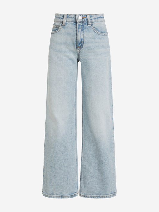 Girls Wide Leg Jeans in Blue