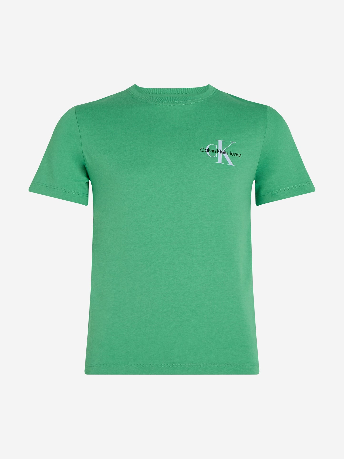 Kids Chest Monologo T-Shirt in Green