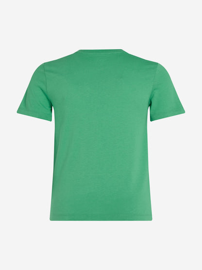Kids Chest Monologo T-Shirt in Green